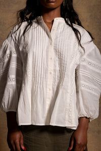 Bonnie Blouse - The Silk Co Byron Bay