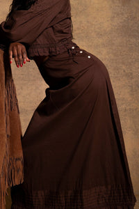 Sasha Maxi Skirt - The Silk Co Byron Bay