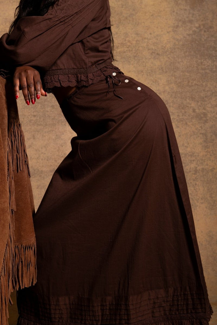 Sasha Maxi Skirt - The Silk Co Byron Bay