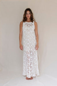 Cassidy cotton lace maxi - The Silk Co Byron Bay