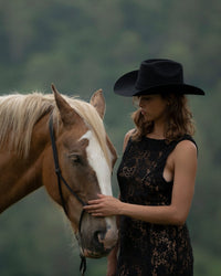 Cassidy cotton lace maxi - The Silk Co Byron Bay