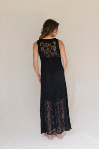 Cassidy cotton lace maxi - The Silk Co Byron Bay