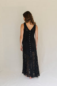 Cassidy cotton lace maxi - The Silk Co Byron Bay