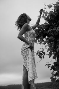 Cassidy cotton lace maxi - The Silk Co Byron Bay