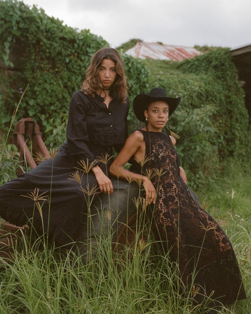 Cassidy cotton lace maxi - The Silk Co Byron Bay