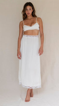 Flure maxi slip - The Silk Co Byron Bay