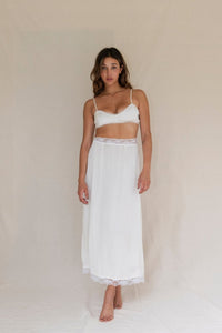 Flure maxi slip - The Silk Co Byron Bay