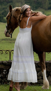 Lola maxi dress - The Silk Co Byron Bay