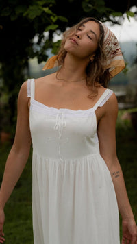 Lola maxi dress - The Silk Co Byron Bay