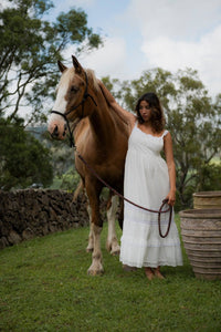 Lola maxi dress - The Silk Co Byron Bay