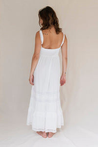 Lola maxi dress - The Silk Co Byron Bay