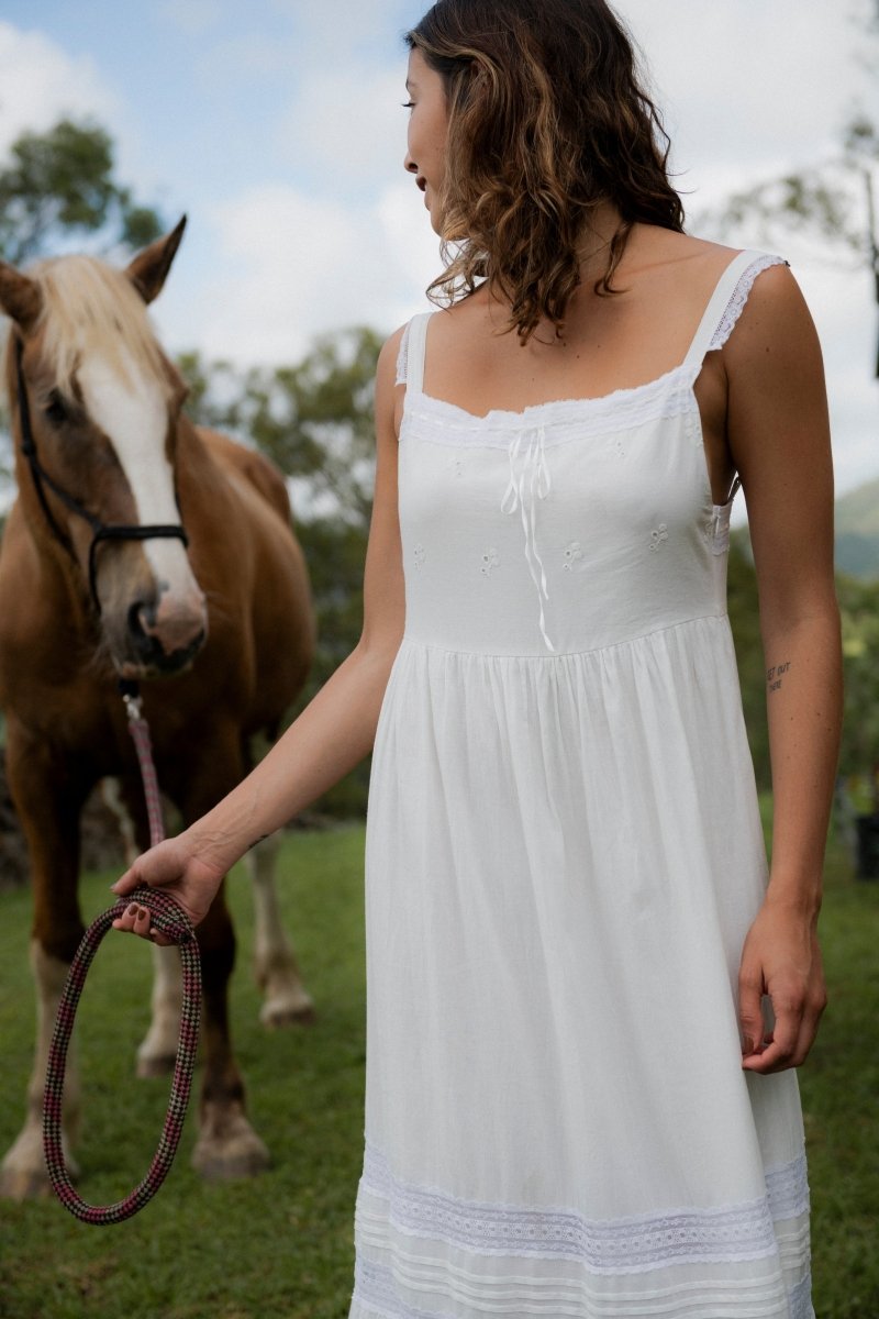 Lola maxi dress - The Silk Co Byron Bay