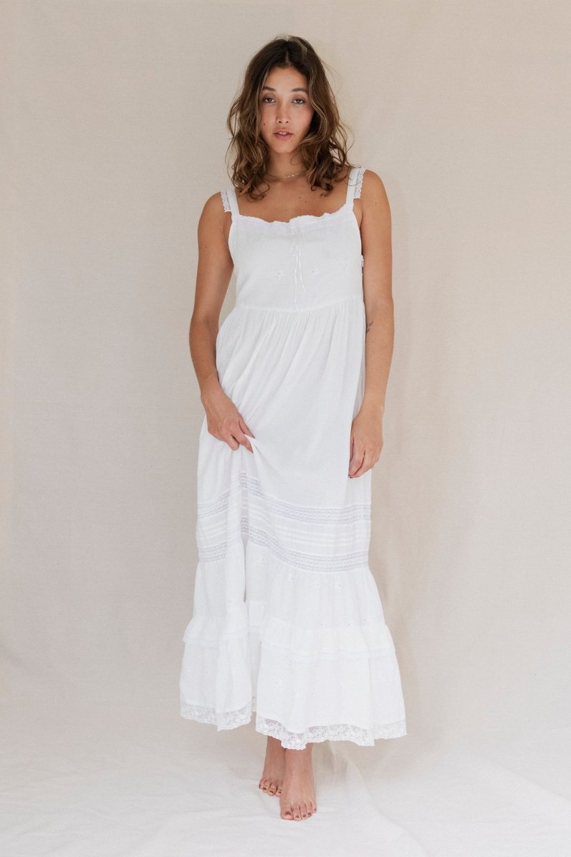 Lola maxi dress - The Silk Co Byron Bay