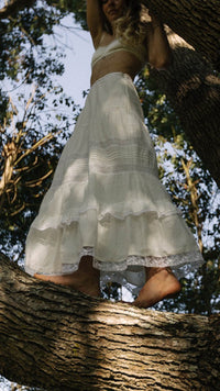 Lola skirt - The Silk Co Byron Bay