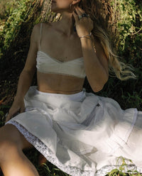 Lola skirt - The Silk Co Byron Bay