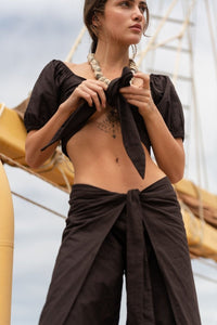 Rhea Pants - The Silk Co Byron Bay