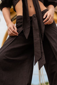 Rhea Pants - The Silk Co Byron Bay
