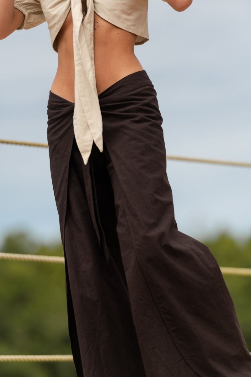 Rhea Pants - The Silk Co Byron Bay
