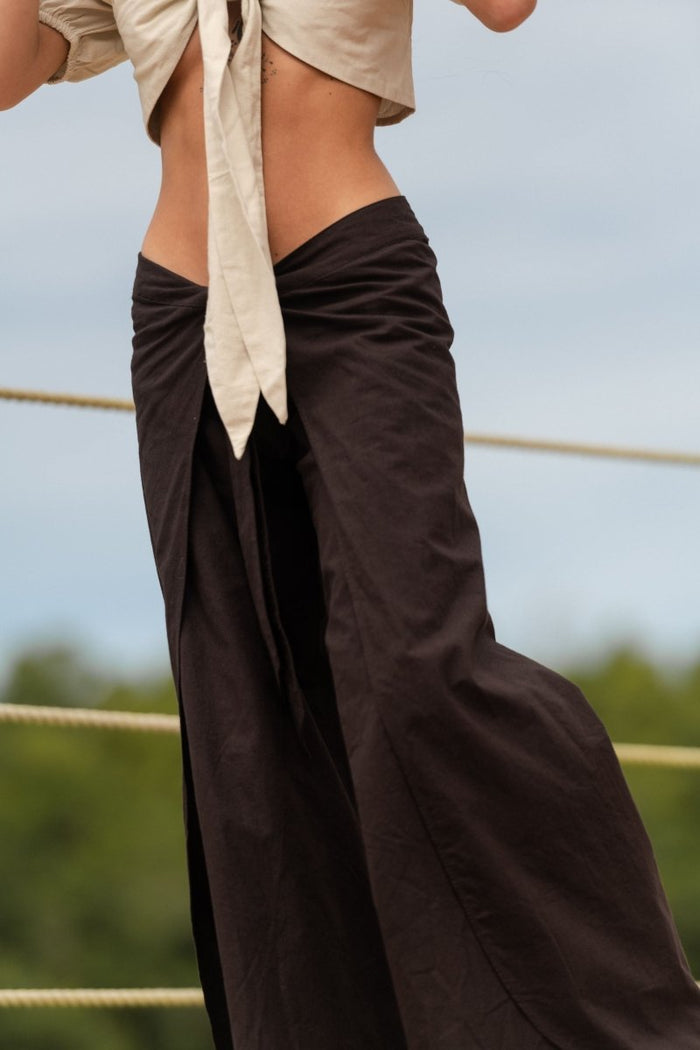Rhea Pants - The Silk Co Byron Bay