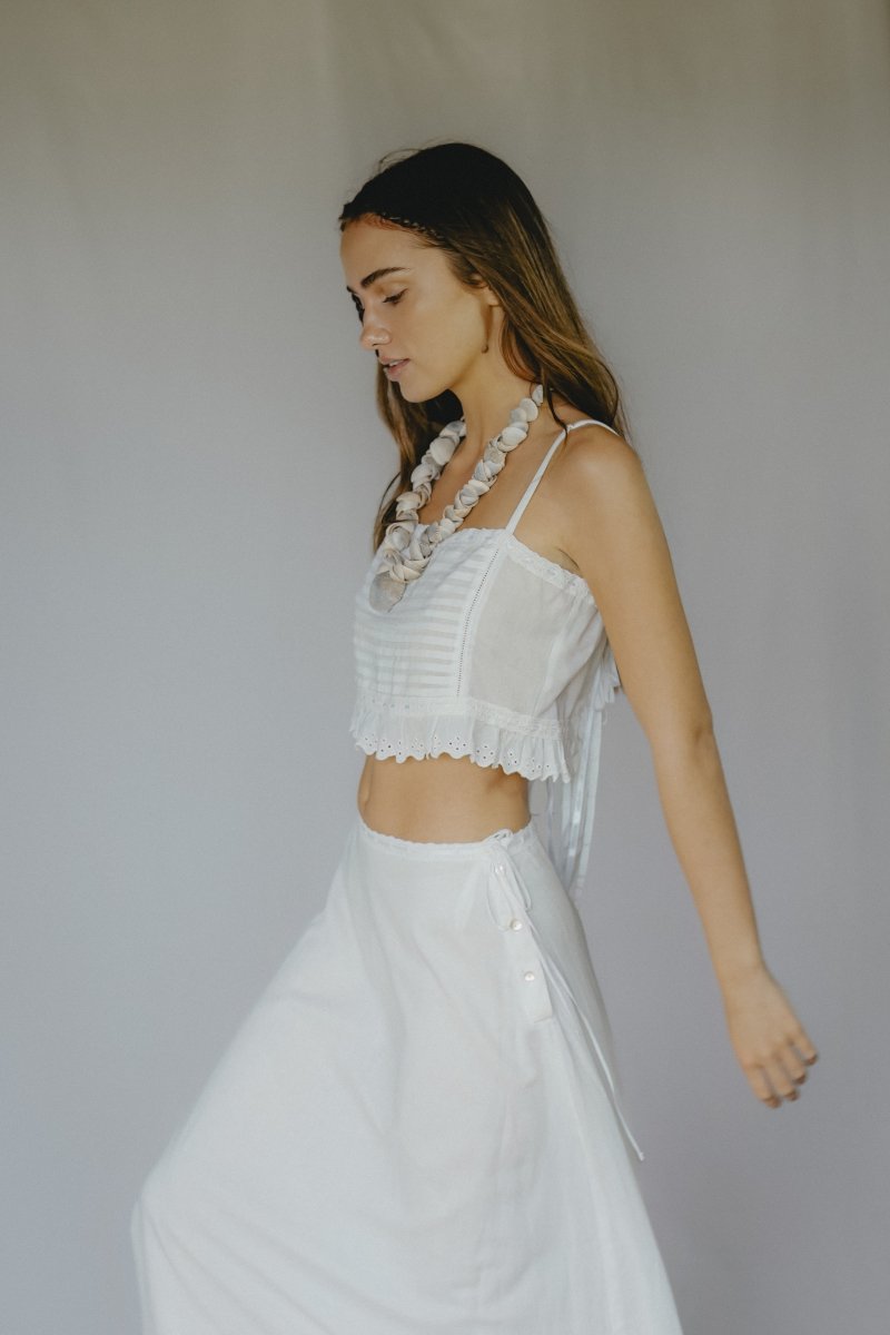 Sasha Crop - The Silk Co Byron Bay