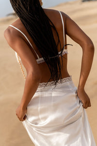 Flure maxi slip - The Silk Co Byron Bay