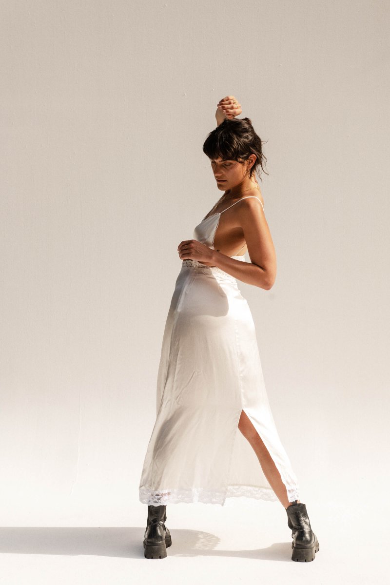 Flure maxi slip - The Silk Co Byron Bay