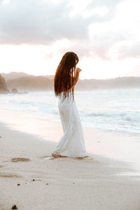 Flure maxi slip - The Silk Co Byron Bay
