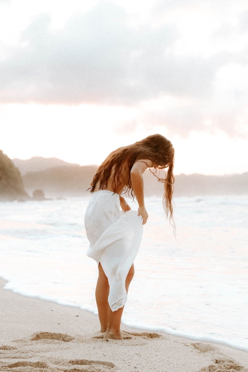 Flure maxi slip - The Silk Co Byron Bay
