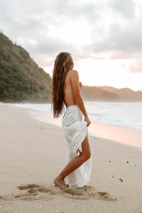 Flure maxi slip - The Silk Co Byron Bay