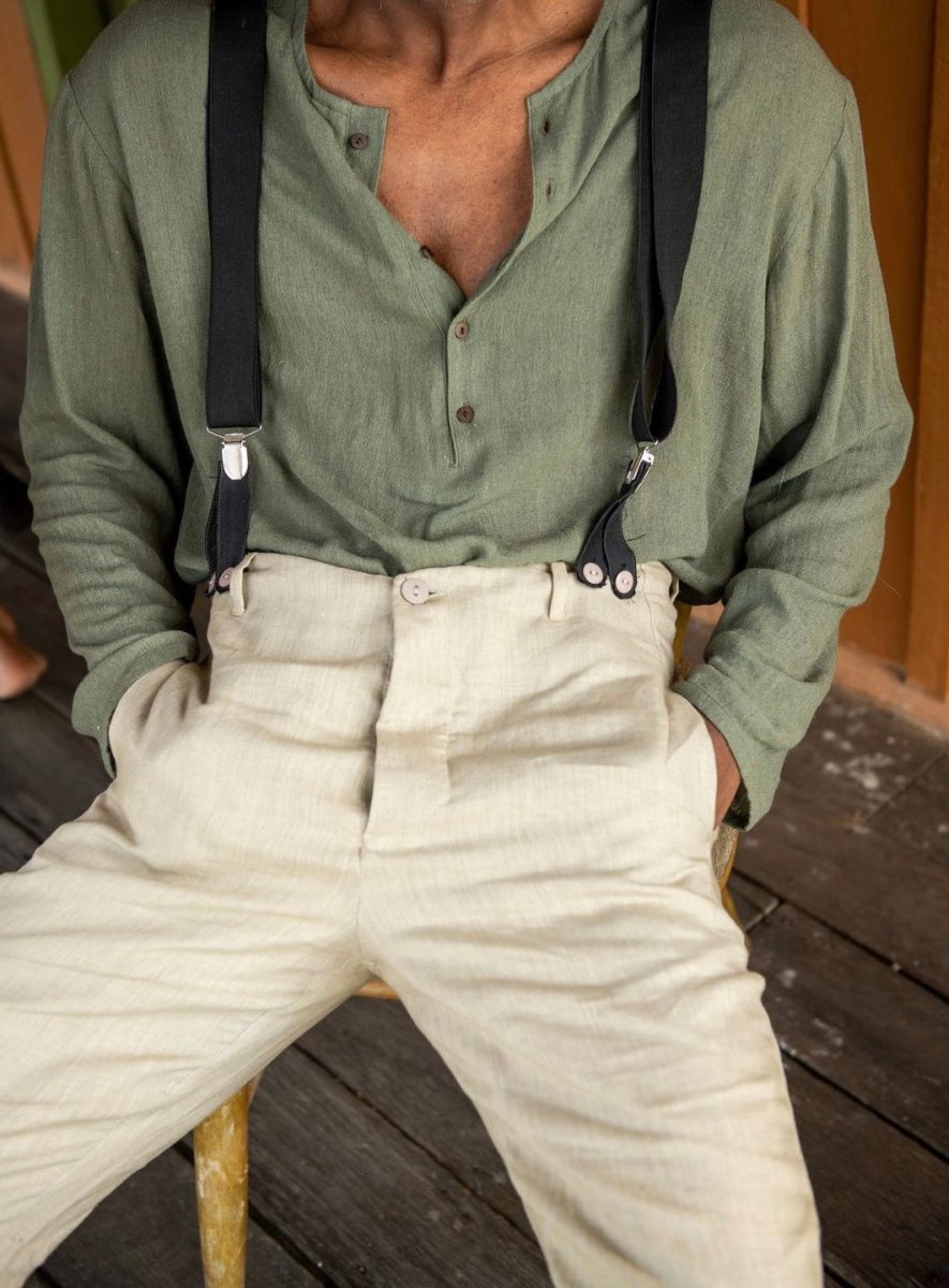 Quinn Shirt - The Silk Co Byron Bay
