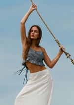 Sasha Crop - The Silk Co Byron Bay