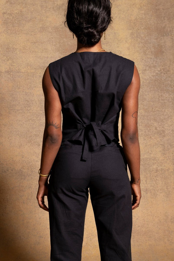 Ada Waistcoat Vest - The Silk Co Byron Bay