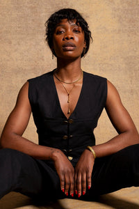 Ada Waistcoat Vest - The Silk Co Byron Bay