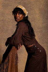 Sasha long sleeve crop