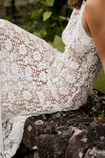 Cassidy cotton lace maxi - PRE ORDER