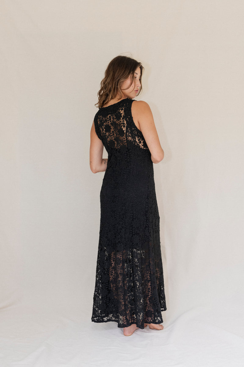 Cassidy cotton lace maxi - PRE ORDER