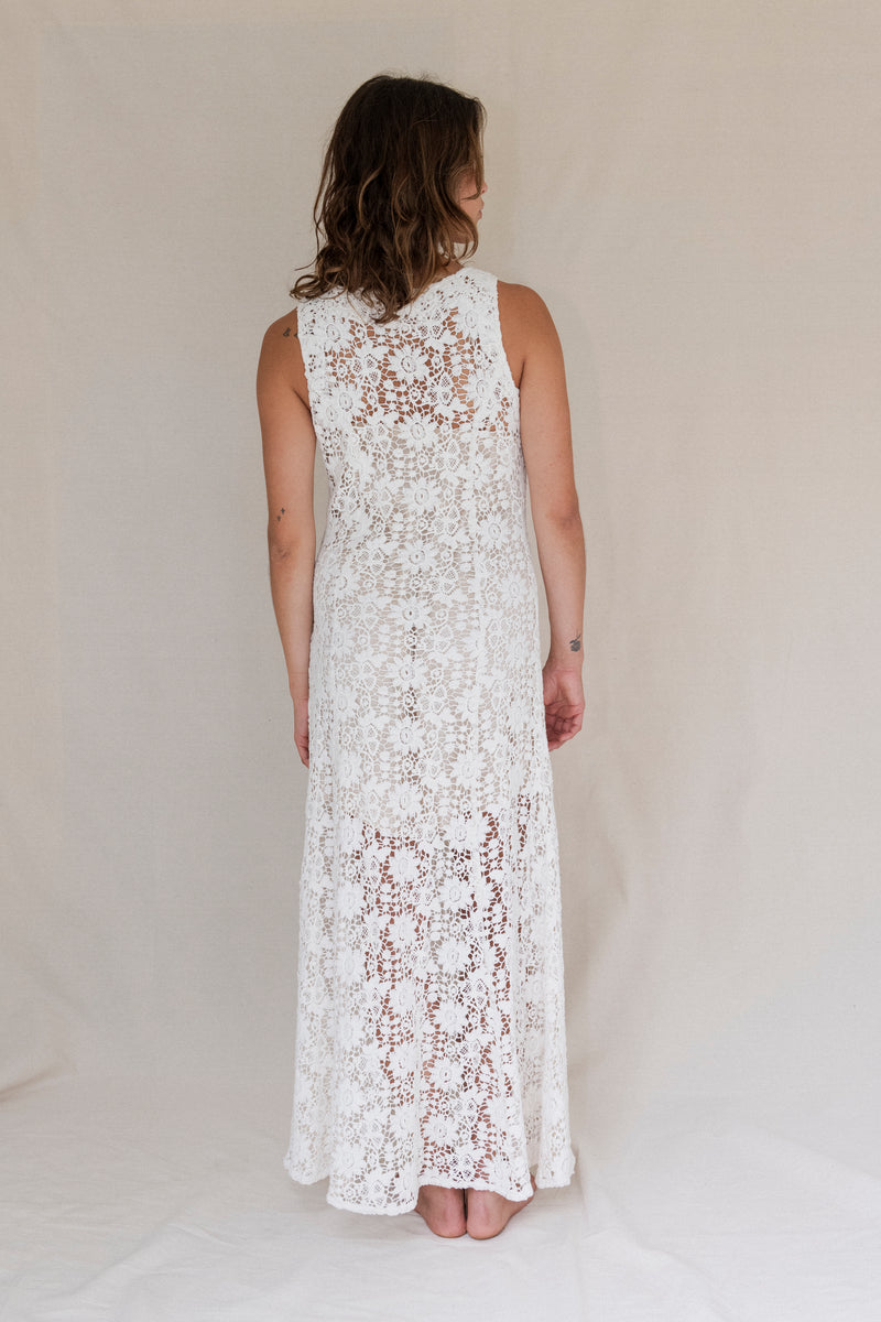 Cassidy cotton lace maxi - PRE ORDER