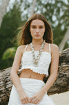 Sasha Crop - The Silk Co Byron Bay