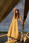 Olive Maxi Dress - The Silk Co Byron Bay