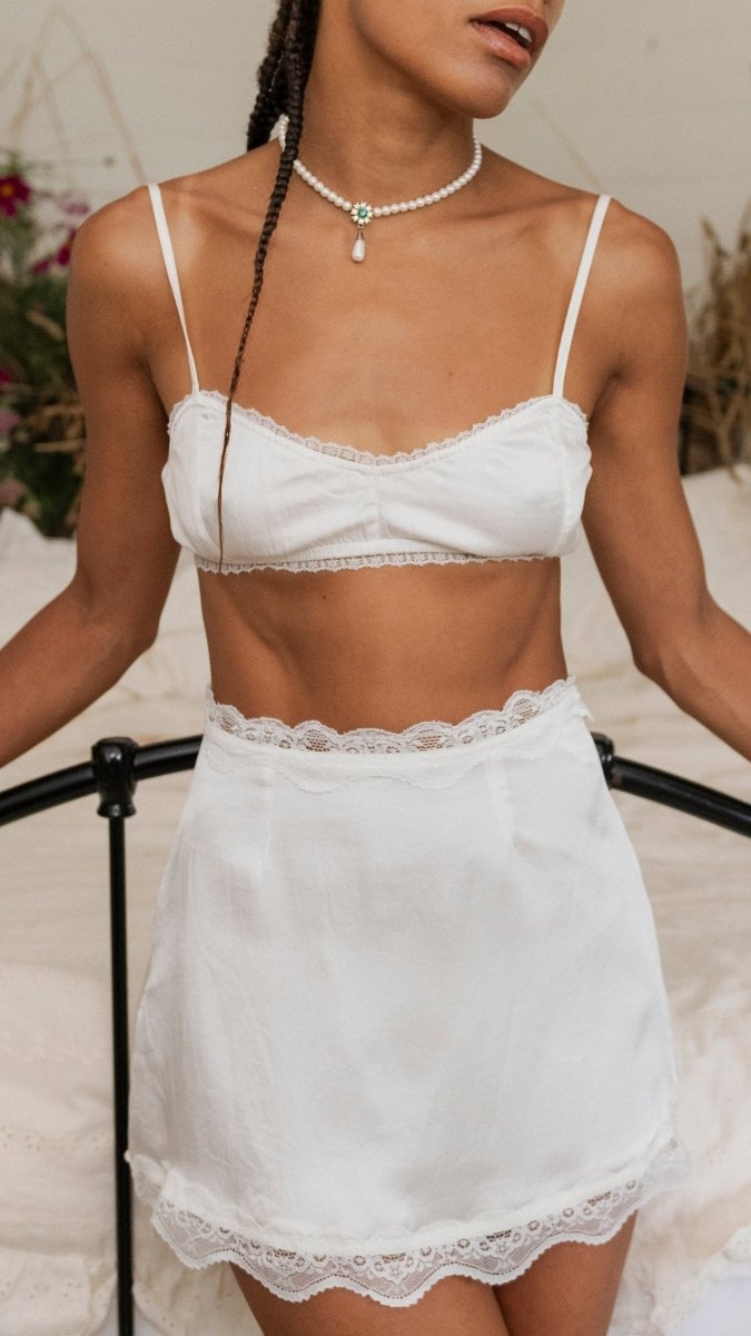 Clementine Bralette - The Silk Co Byron Bay
