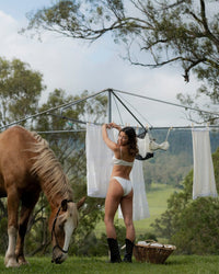 Clementine Bralette - The Silk Co Byron Bay