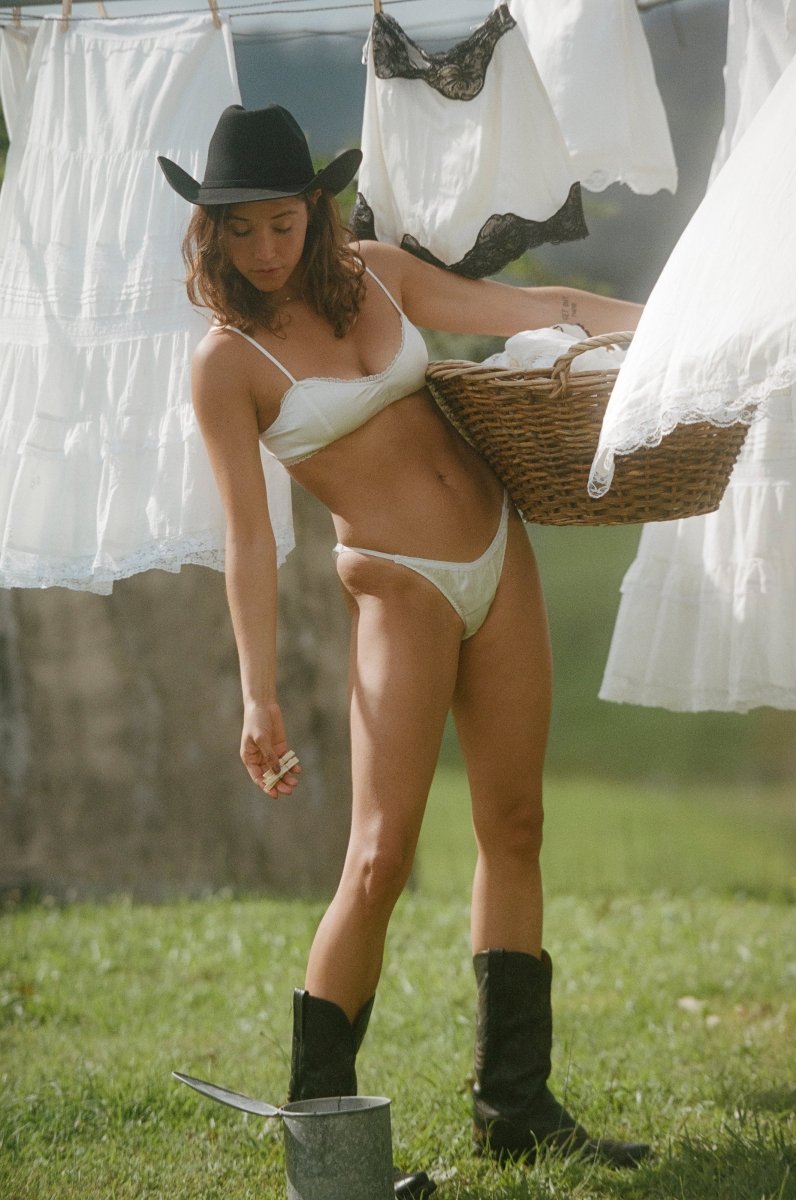 Clementine Bralette - The Silk Co Byron Bay