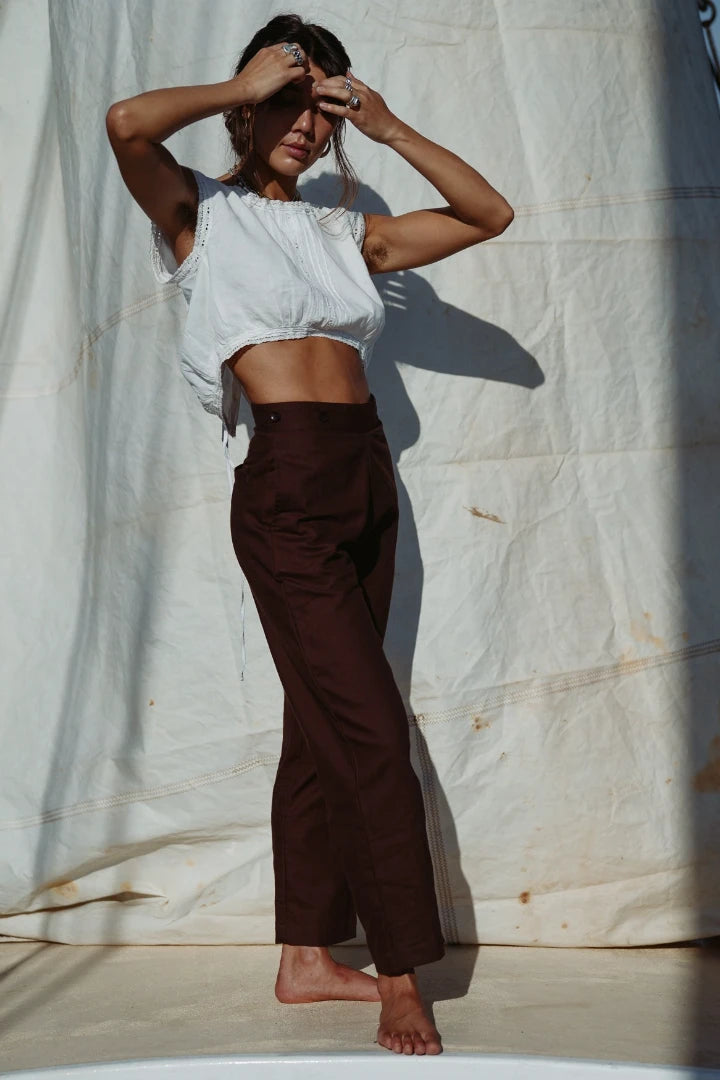 Ada High Waisted Trousers