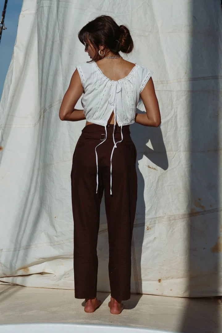 Ada High Waisted Trousers
