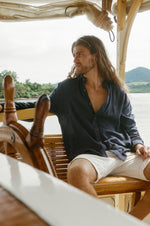 Jonesy Long Shirt - The Silk Co Byron Bay