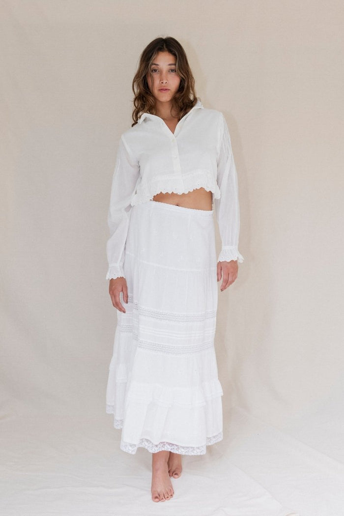 Lola skirt - The Silk Co Byron Bay