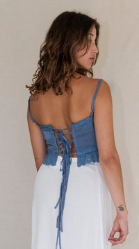 Sasha Crop - The Silk Co Byron Bay