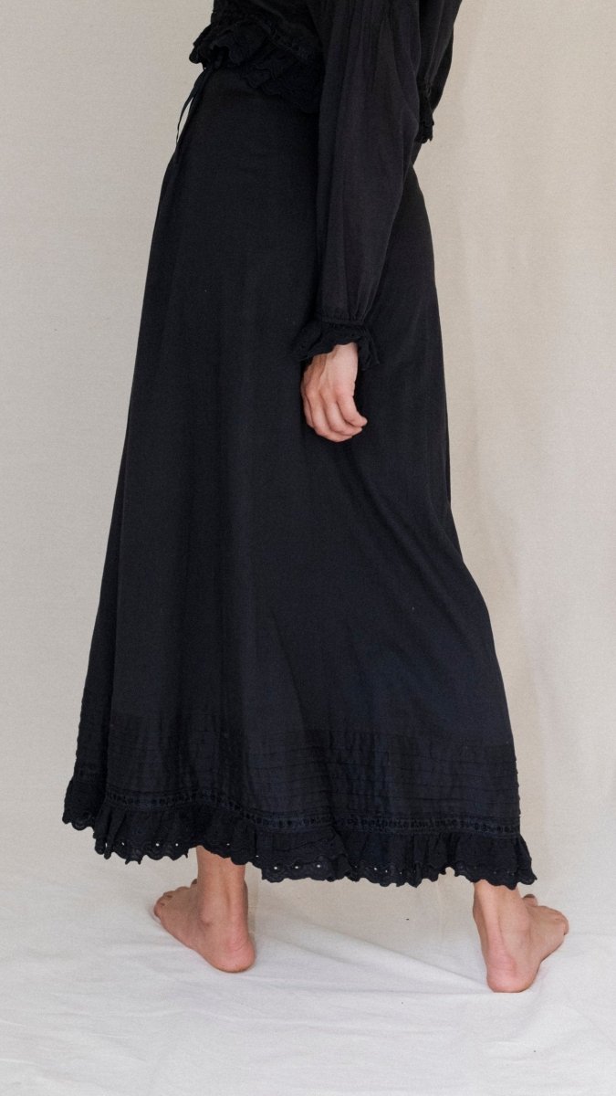 Sasha maxi skirt - The Silk Co Byron Bay