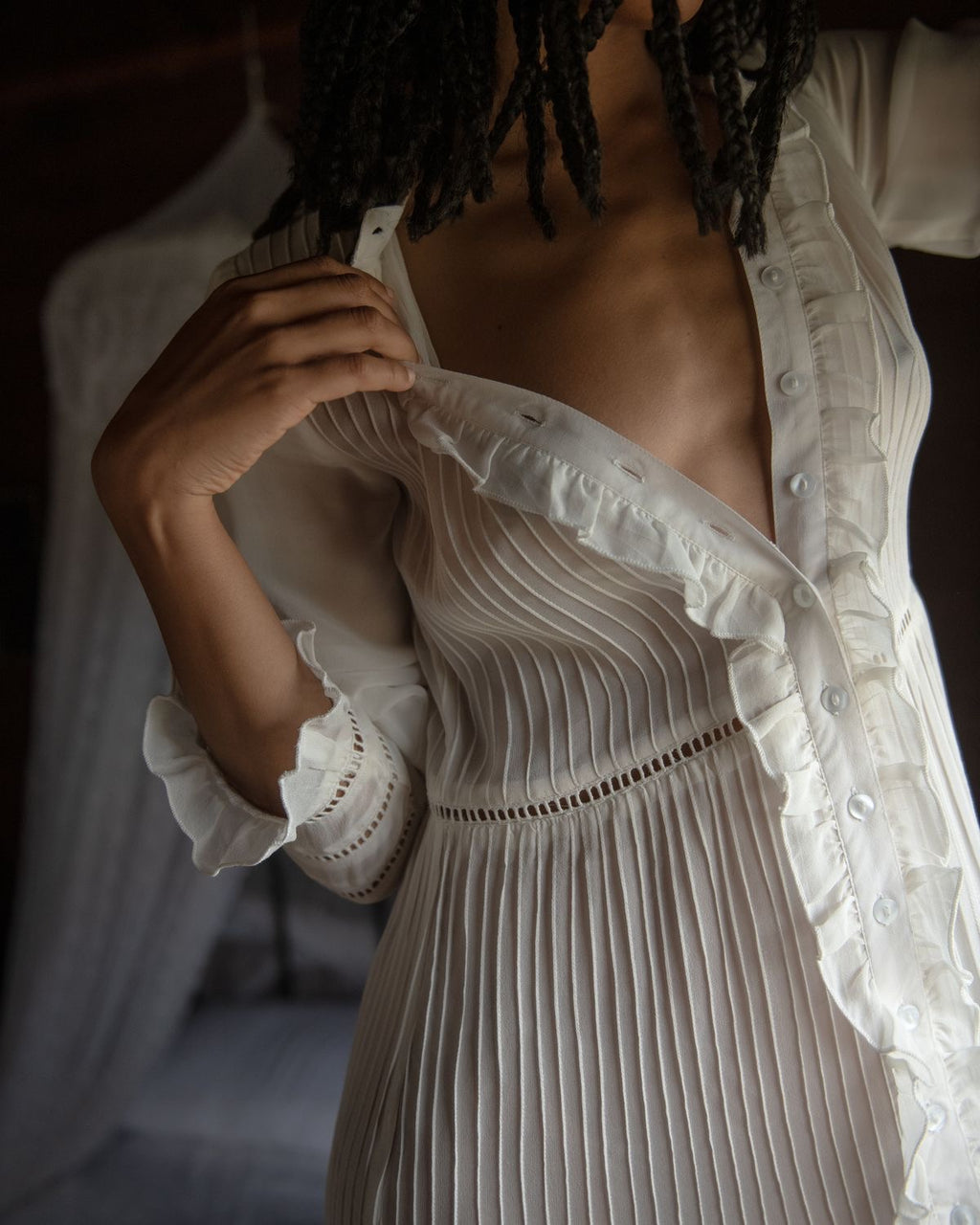 Ava duster dress - The Silk Co Byron Bay