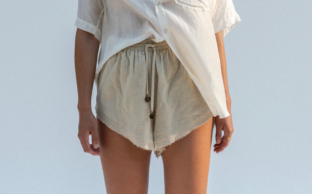Cooper Shorts - The Silk Co Byron Bay